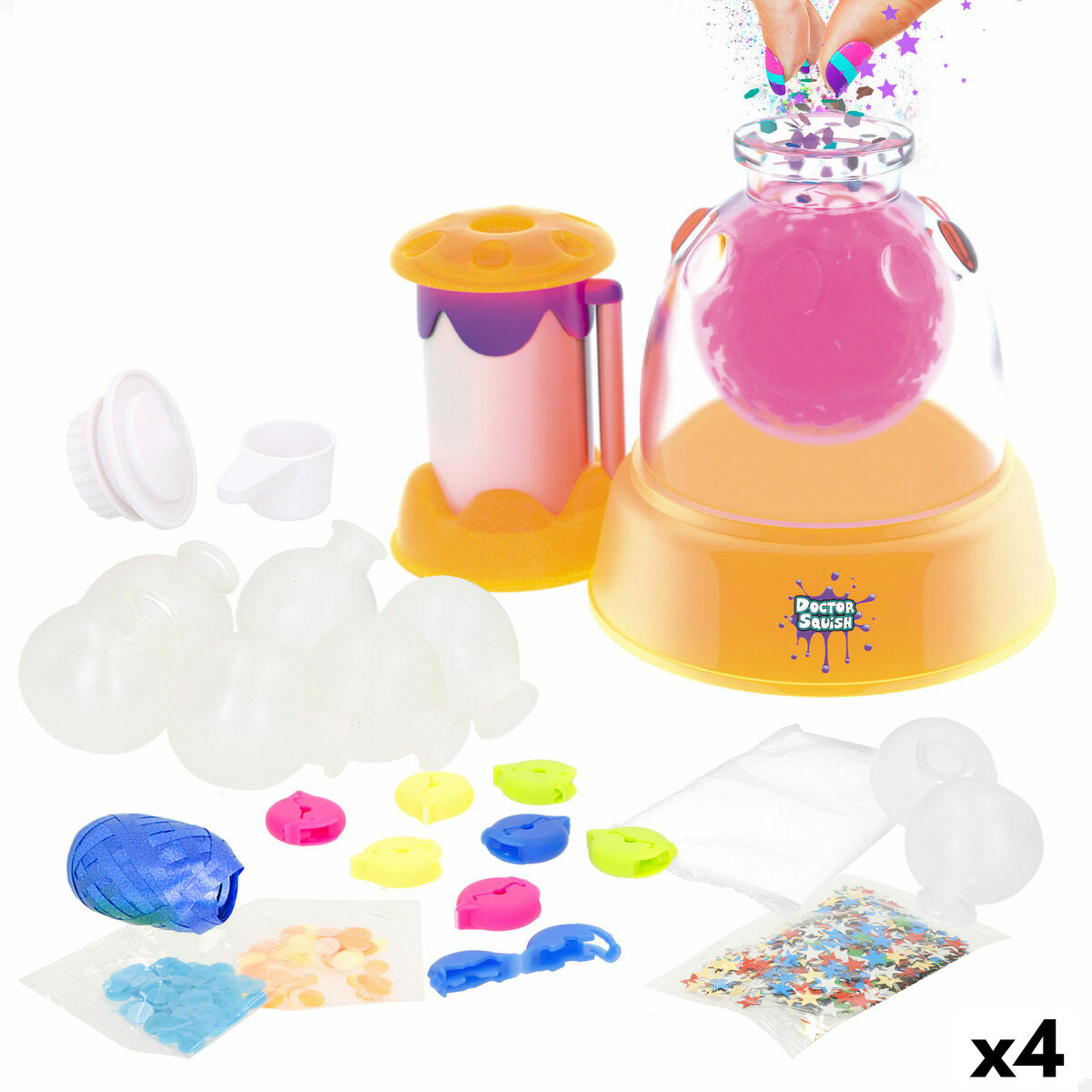 Juego de Manualidades Doctor Squish (4 Unidades)