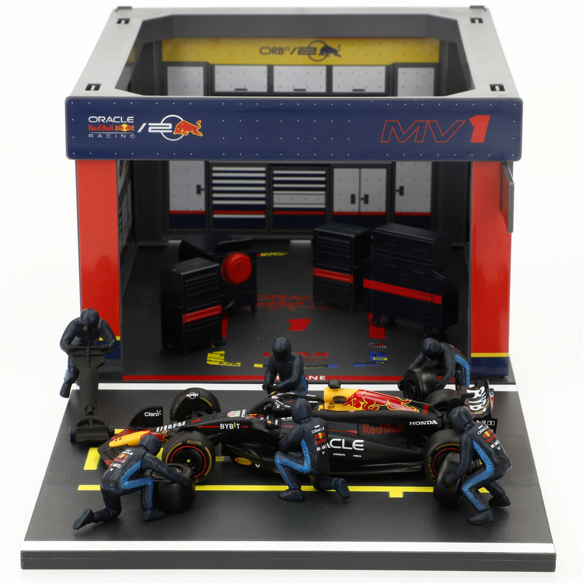 Coche de carreras Red Bull BURAGO (4 Unidades)