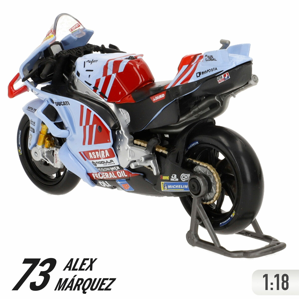 Motocicleta Ducati 2024 DUCATI GRESINI 12 X 8 X 4 CM