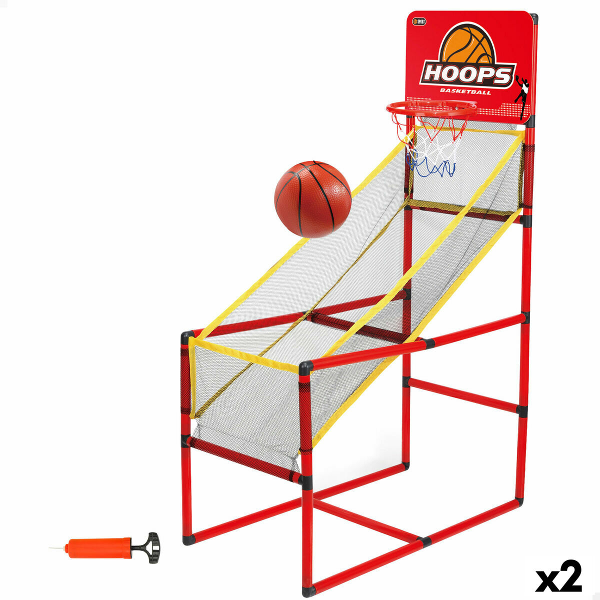 Canasta de Baloncesto Colorbaby 41 x 120 x 80 cm (2 Unidades)