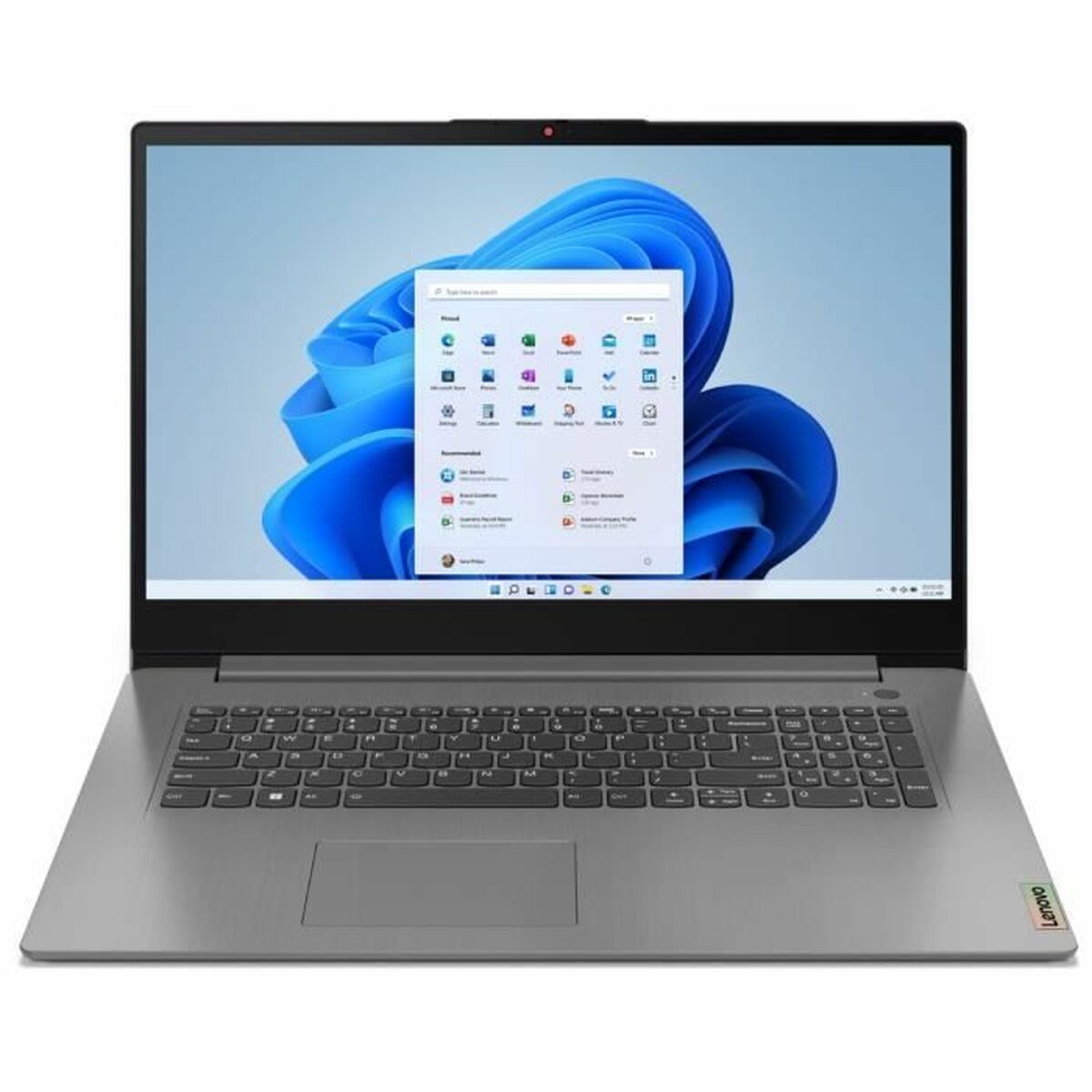 Laptop Lenovo 17,3" AMD Ryzen 5 5625U 8 GB RAM 512 GB SSD