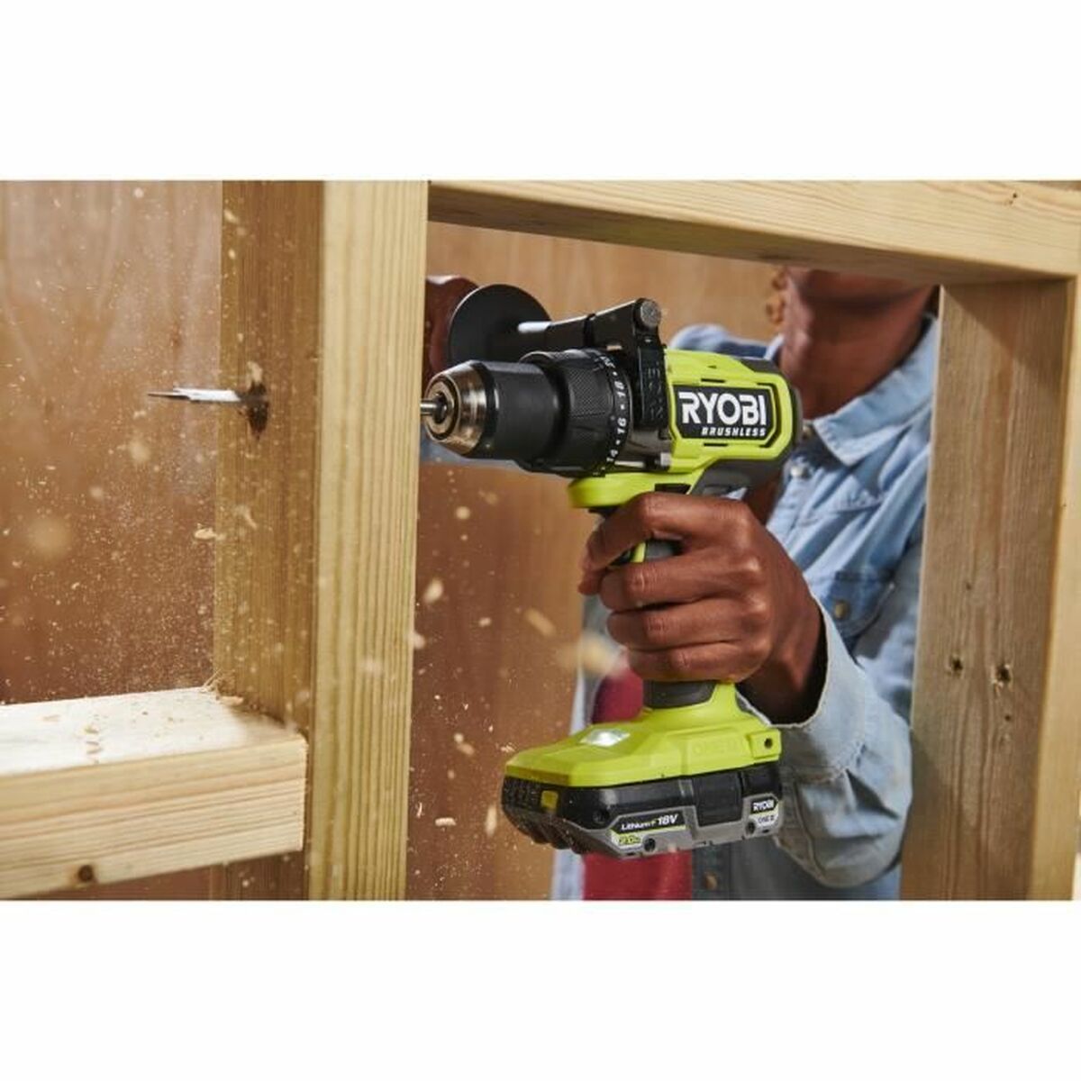 Taladro de impacto Ryobi 18V 500 rpm