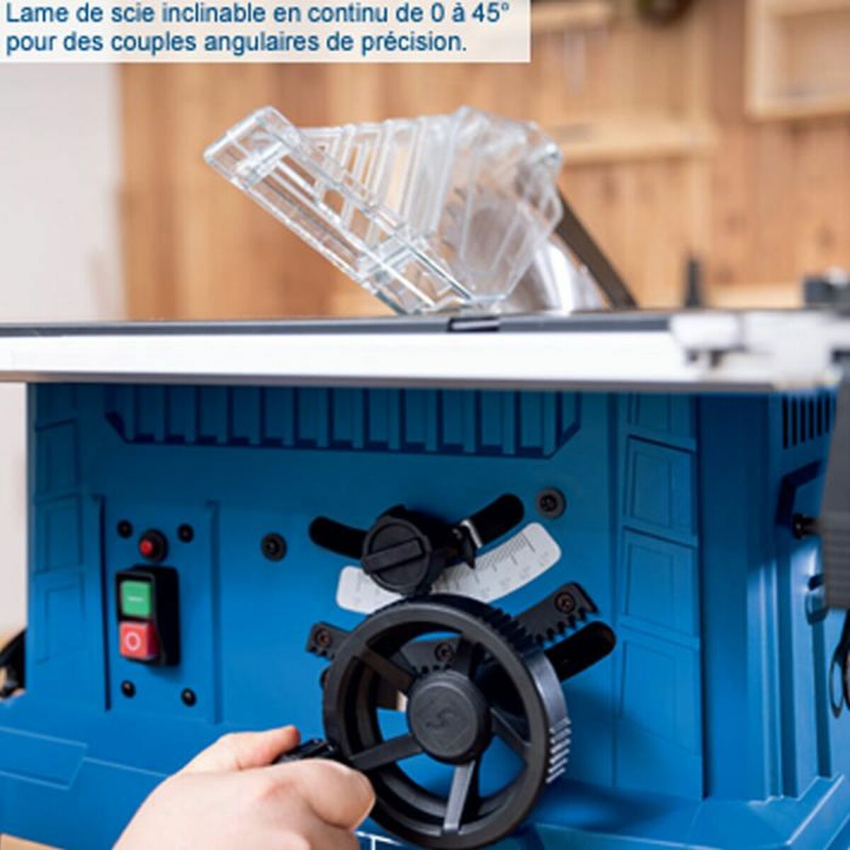 Sierra de mesa Scheppach 254 mm