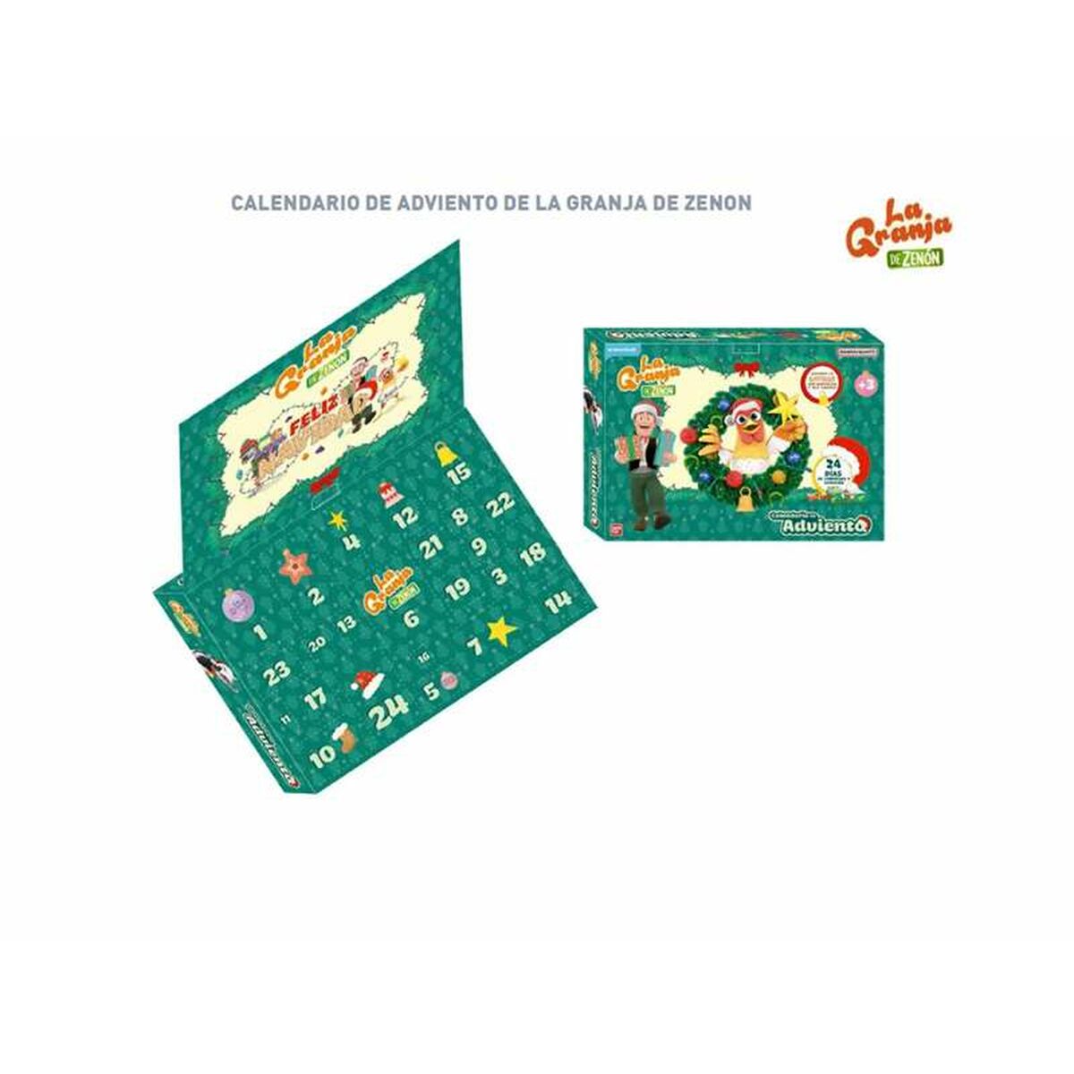 Calendario de Adviento Bandai