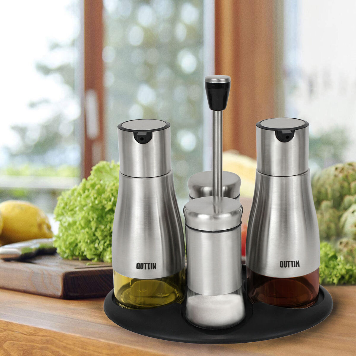 Aceitera Quttin 4 Piezas (8 Unidades)