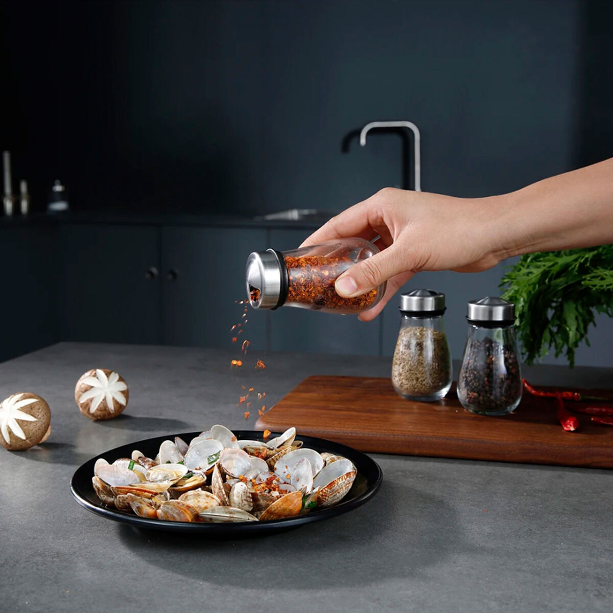 Especiero Quttin 17,8 X 17,8 X 16,3 CM (6 Piezas) (8 Unidades)