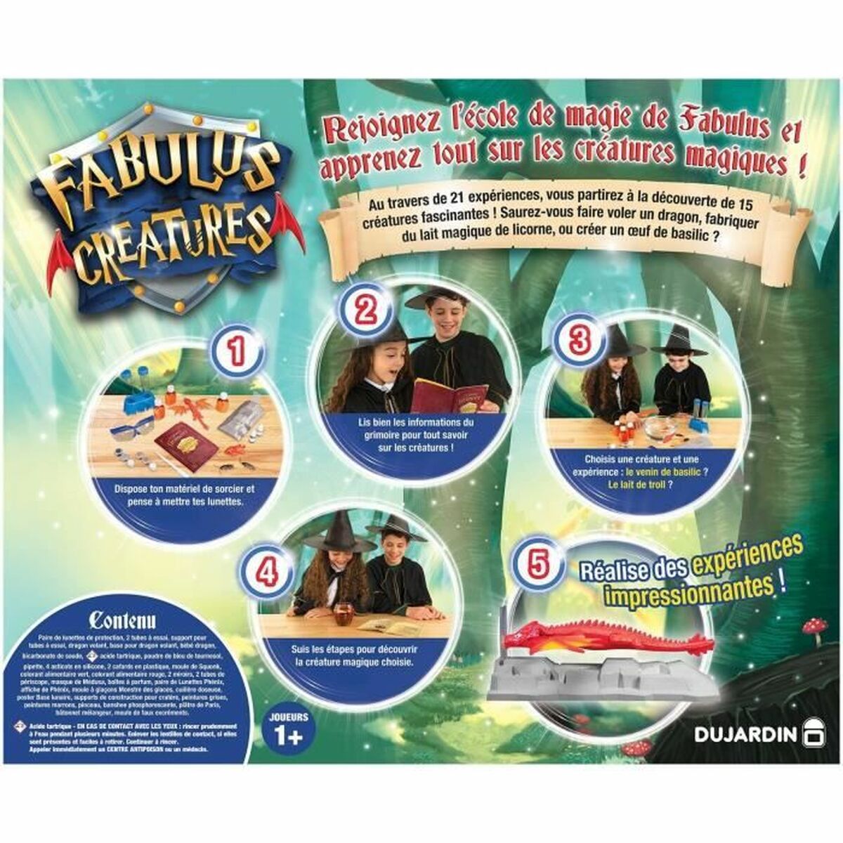 Juego de Mesa Dujardin Fabulus Creatures