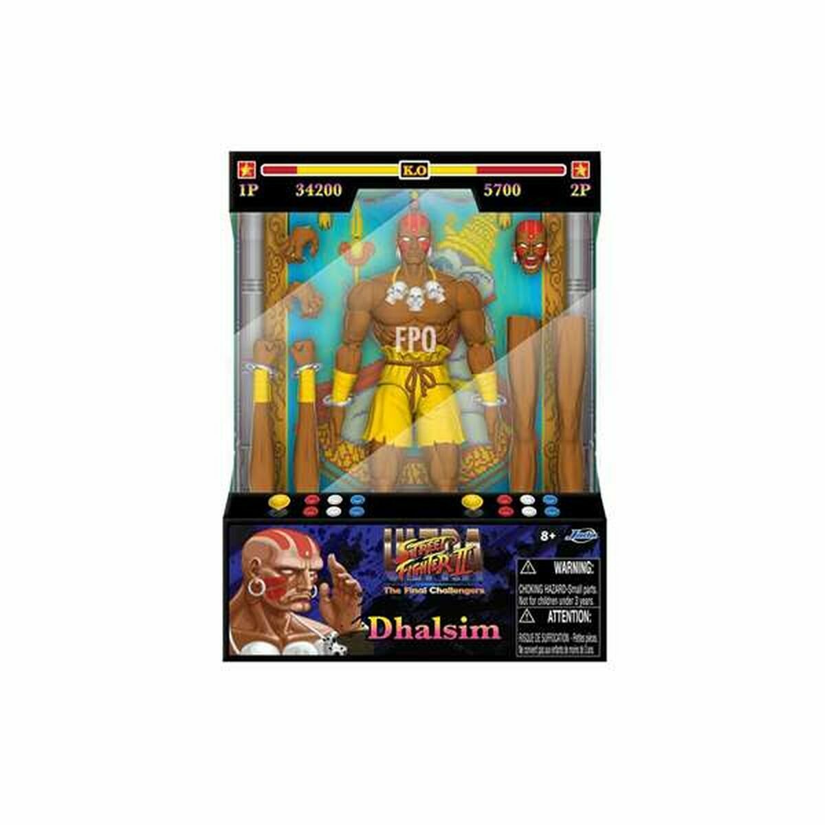 Figura Articulada Street Fighter Dhalsim