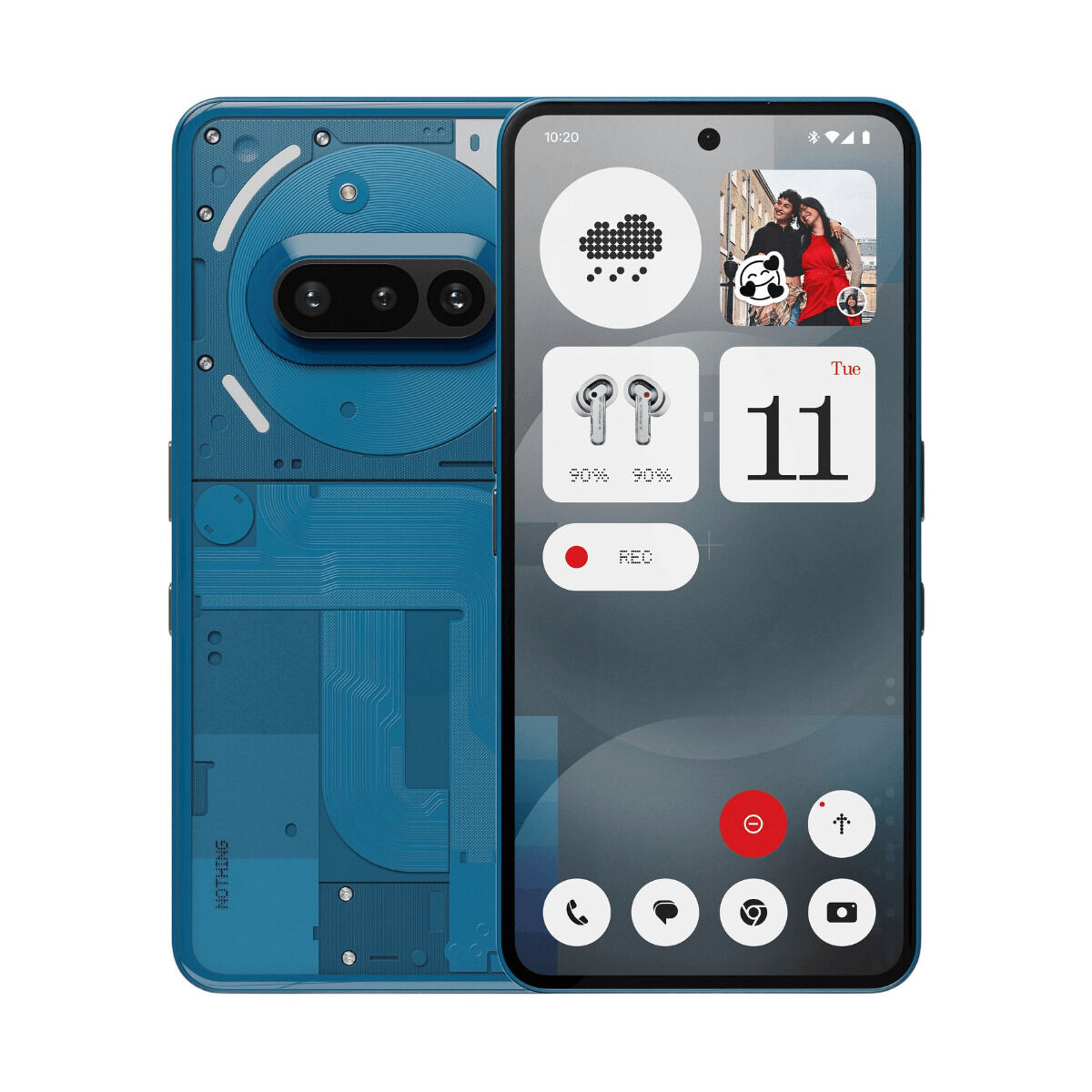 Smartphone Nothing A10400153 6,77" Octa Core 12 GB RAM 256 GB Azul