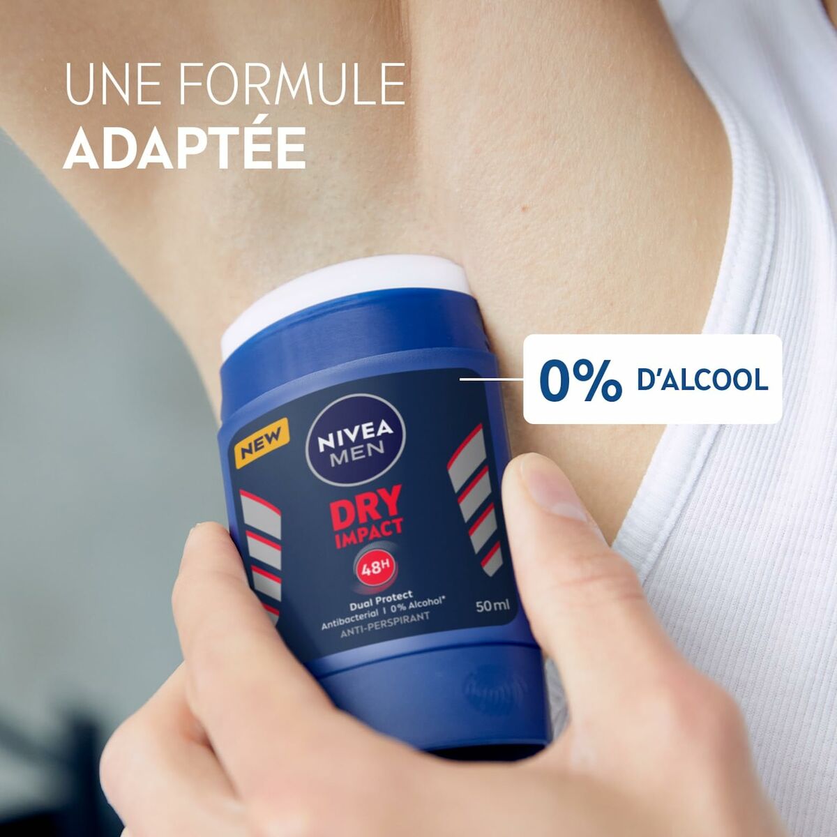 Desodorante en Spray Nivea MEN DRY IMPACT 50 ml
