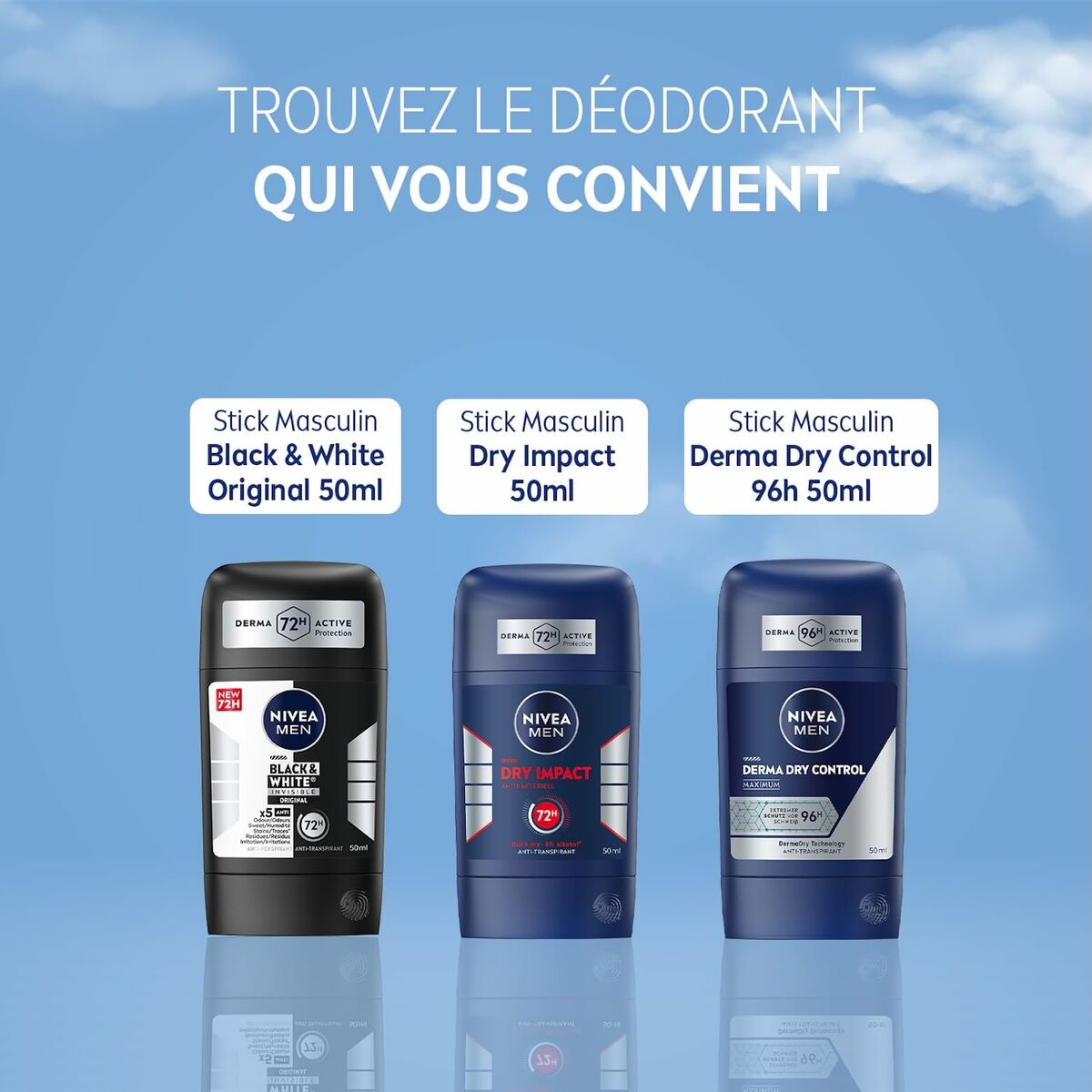 Desodorante en Spray Nivea MEN DRY IMPACT 50 ml