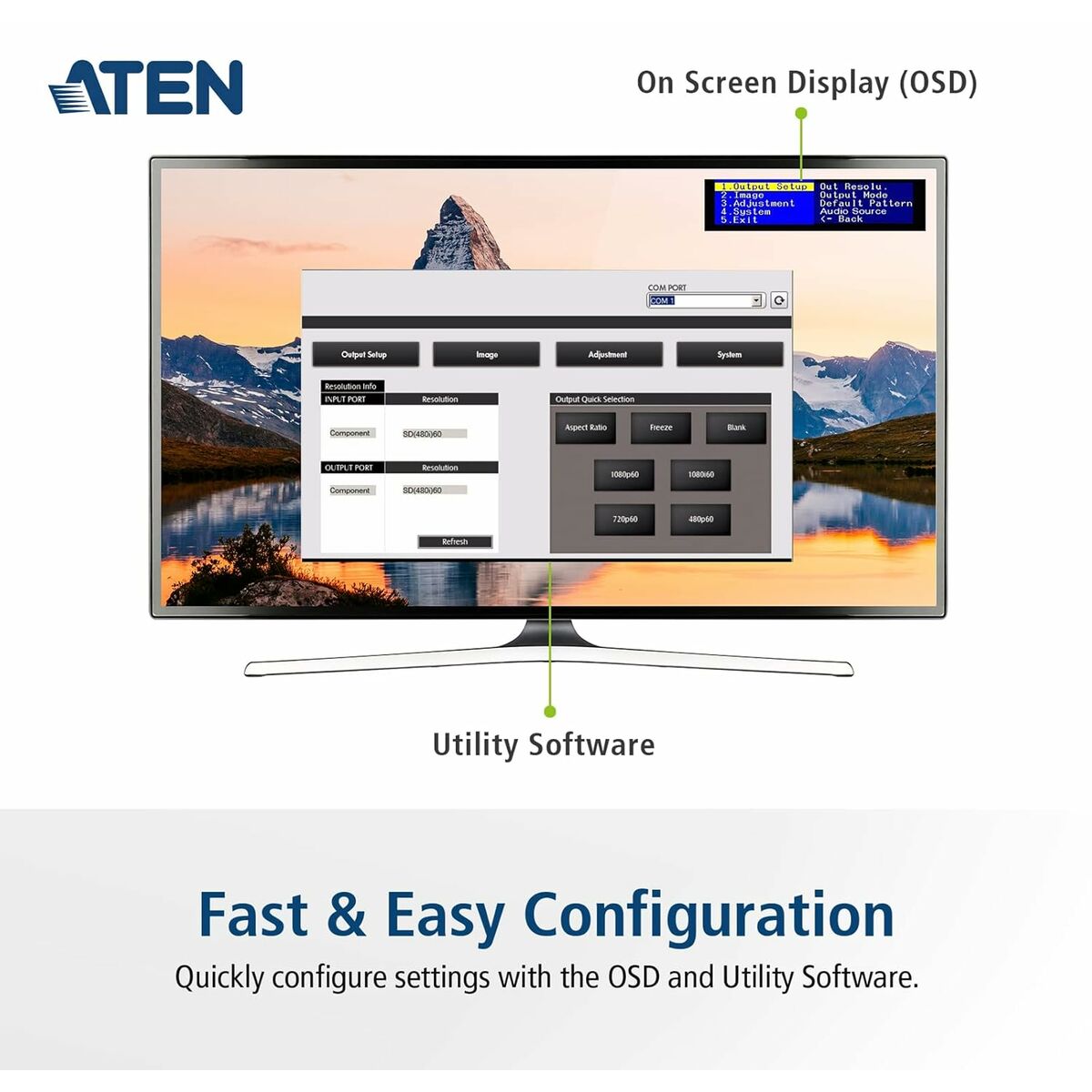 Adaptador Aten VC182-AT-G