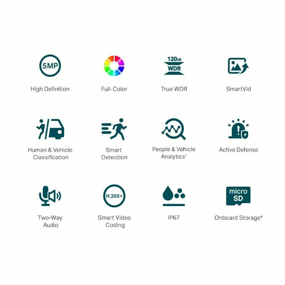 Videocámara de Vigilancia TP-Link VIGI C350(4MM)