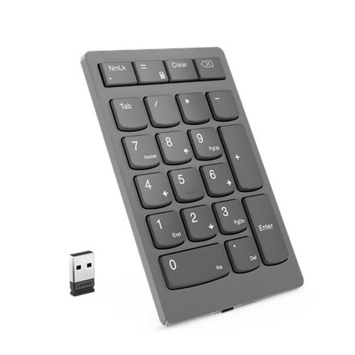 Teclado numérico Lenovo 4Y41C33791 Negro Gris