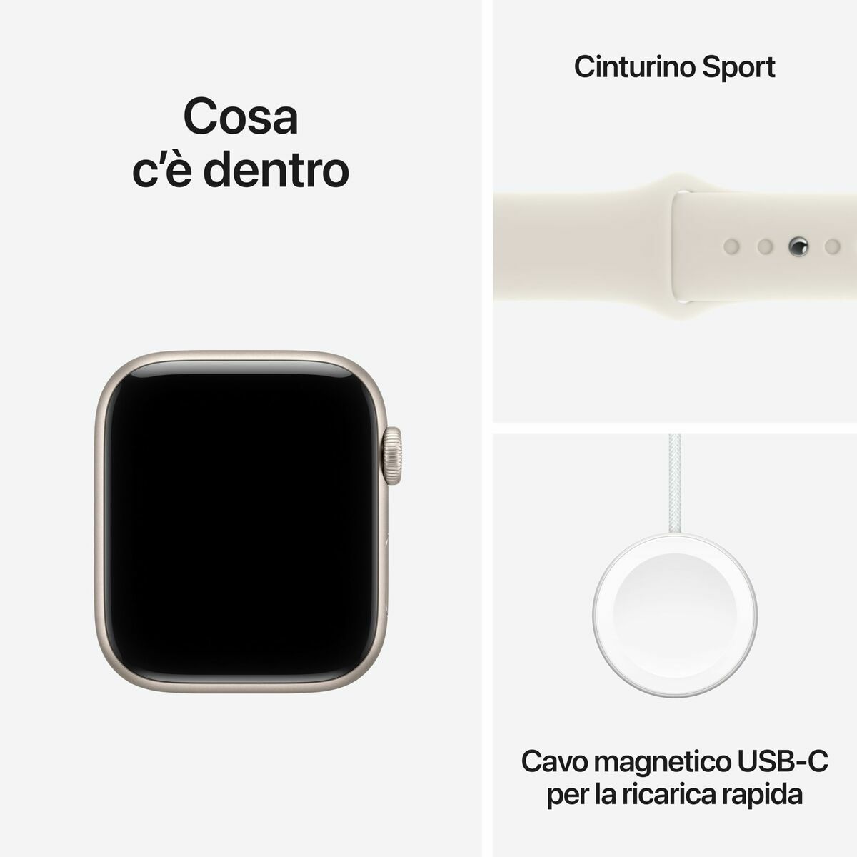 Smartwatch Apple MEHJ4QL/A Blanco Ø 44 mm