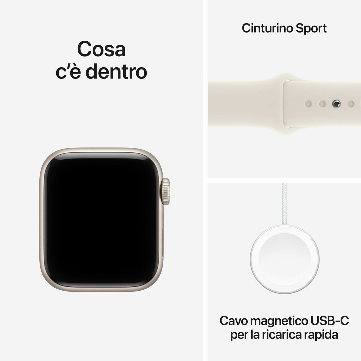 Smartwatch Apple MEH54QL/A Blanco 40 mm