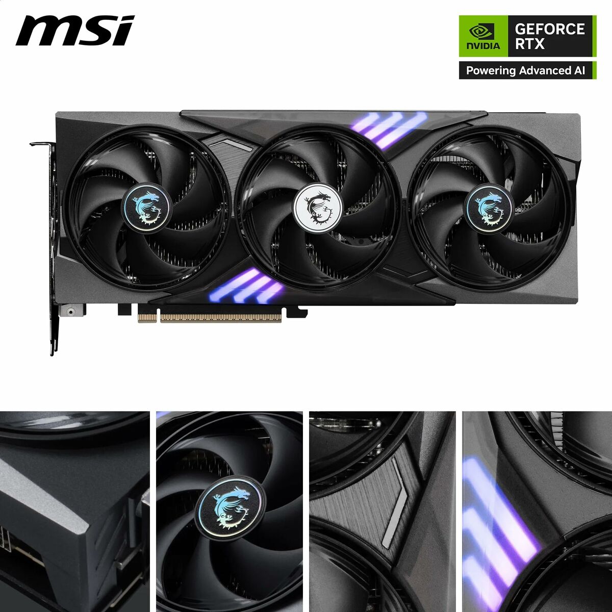 Tarjeta Gráfica MSI RTX 5060 Ti 16G GAMING TRIO OC