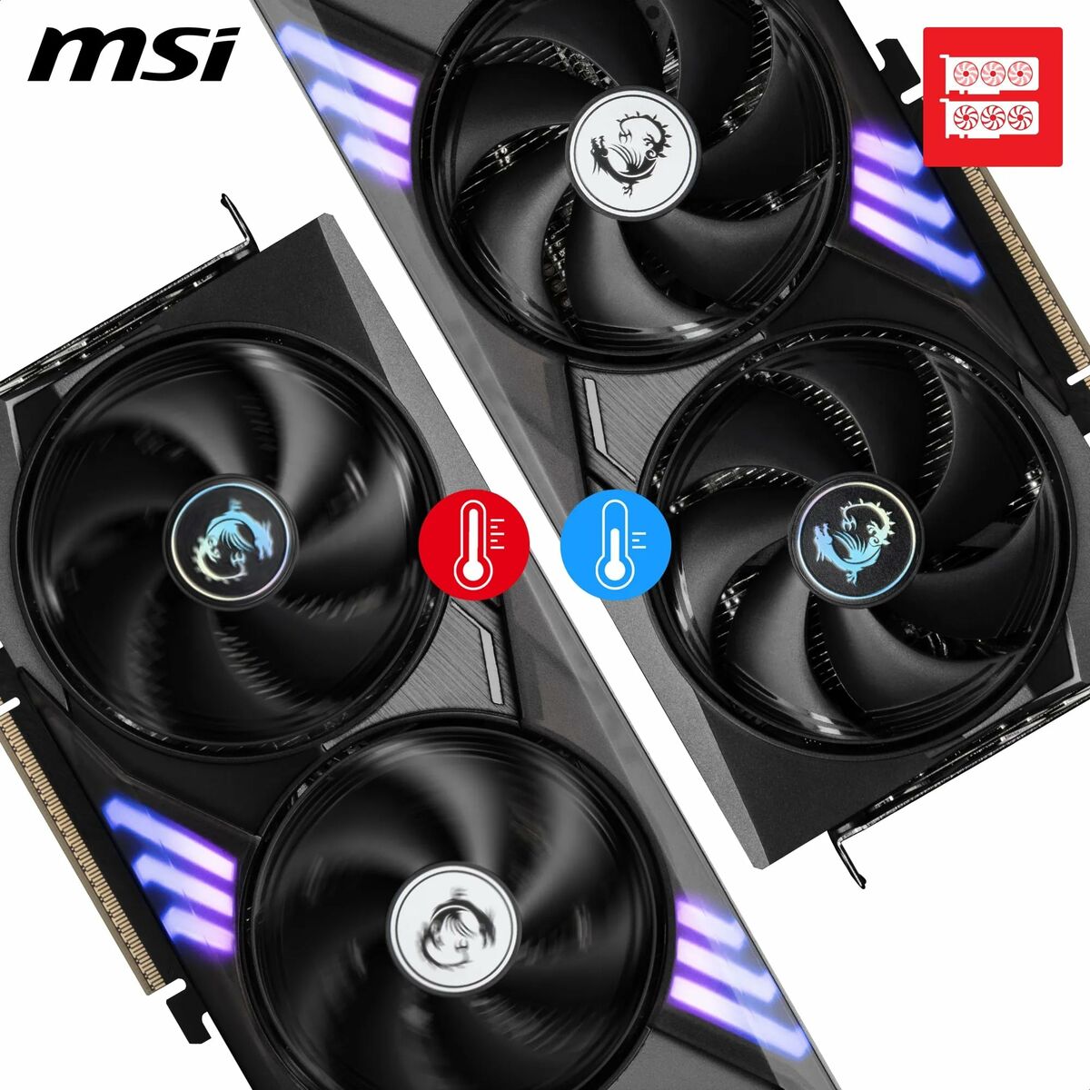 Tarjeta Gráfica MSI RTX 5060 Ti 16G GAMING TRIO OC