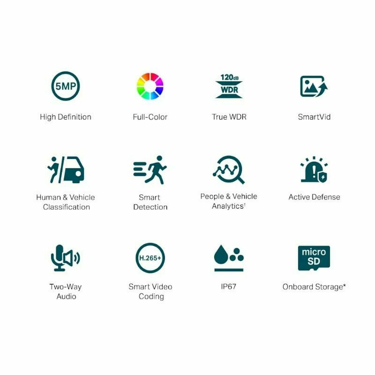 Videocámara de Vigilancia TP-Link VIGI C350(2.8MM)