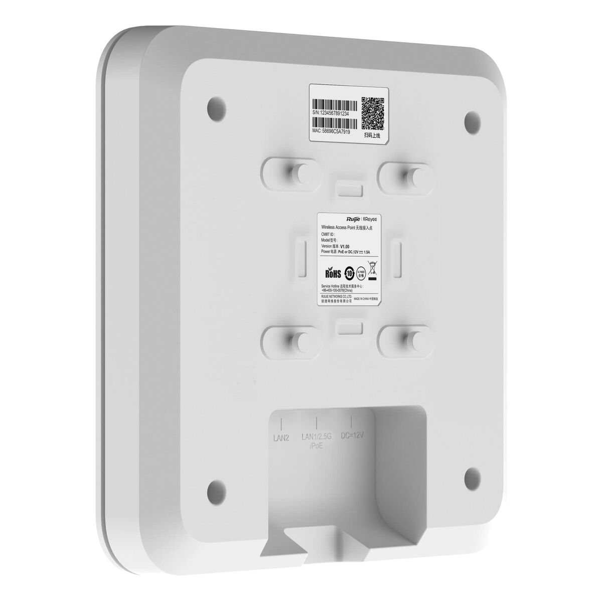 Punto de Acceso Ruijie Networks RG-RAP2260 E Blanco