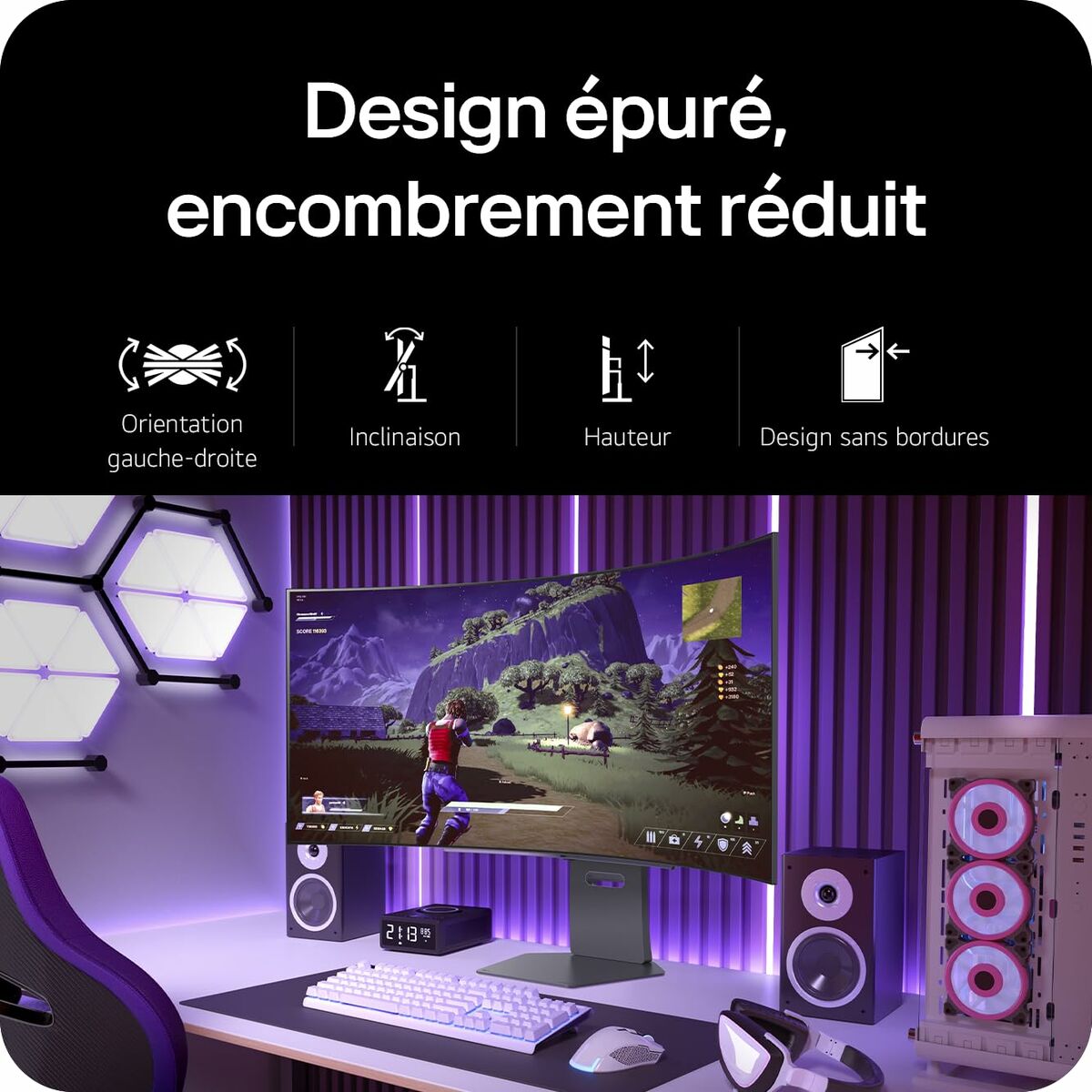 Monitor LG 45GX90SA-B Wide Quad HD 45"