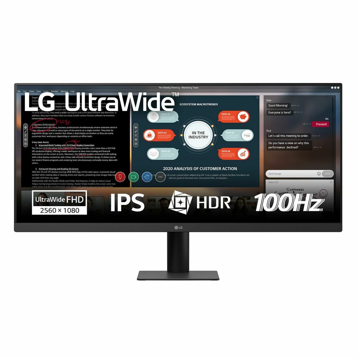 Monitor Gaming LG 29U511A-B 29" Full HD