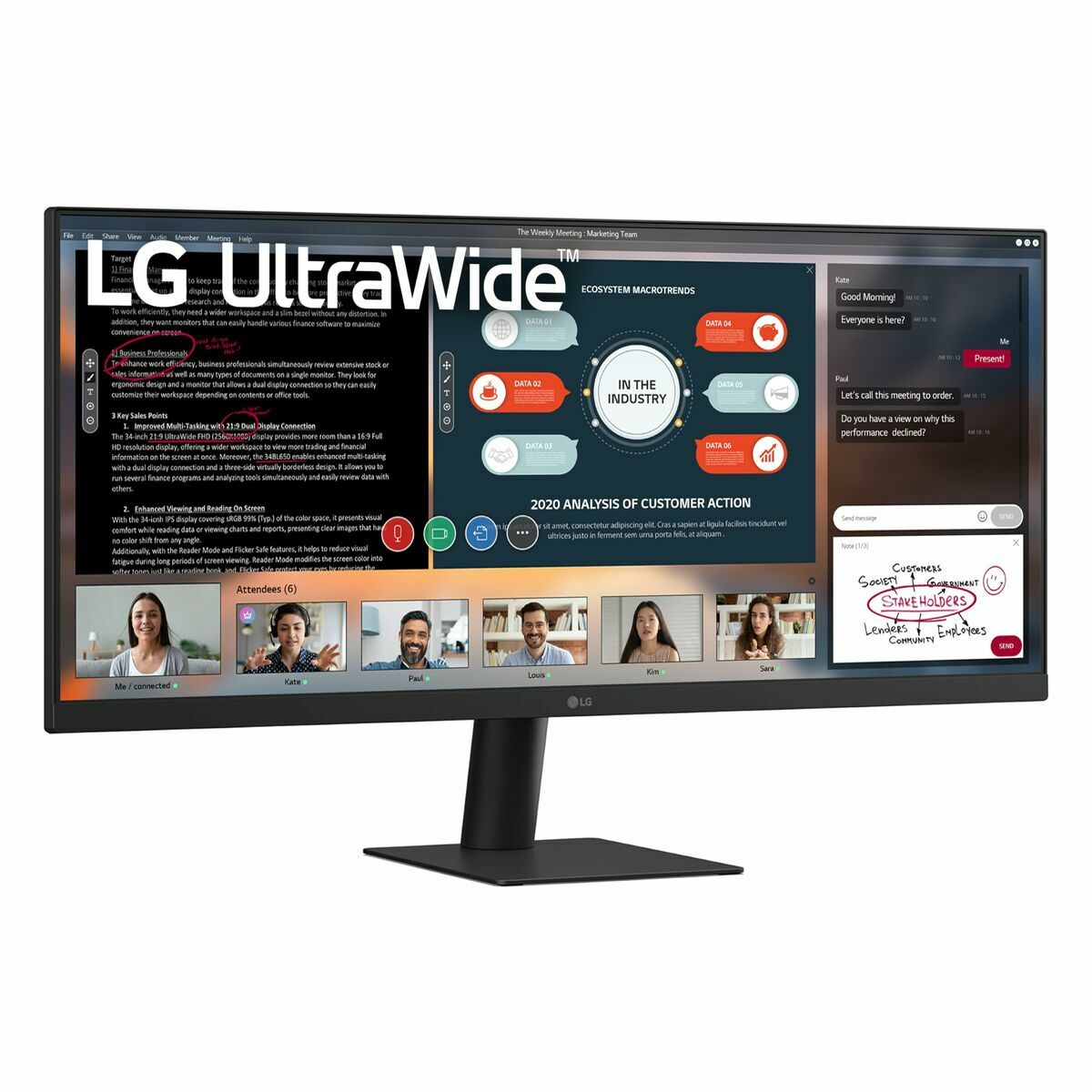 Monitor Gaming LG 29U511A-B 29" Full HD
