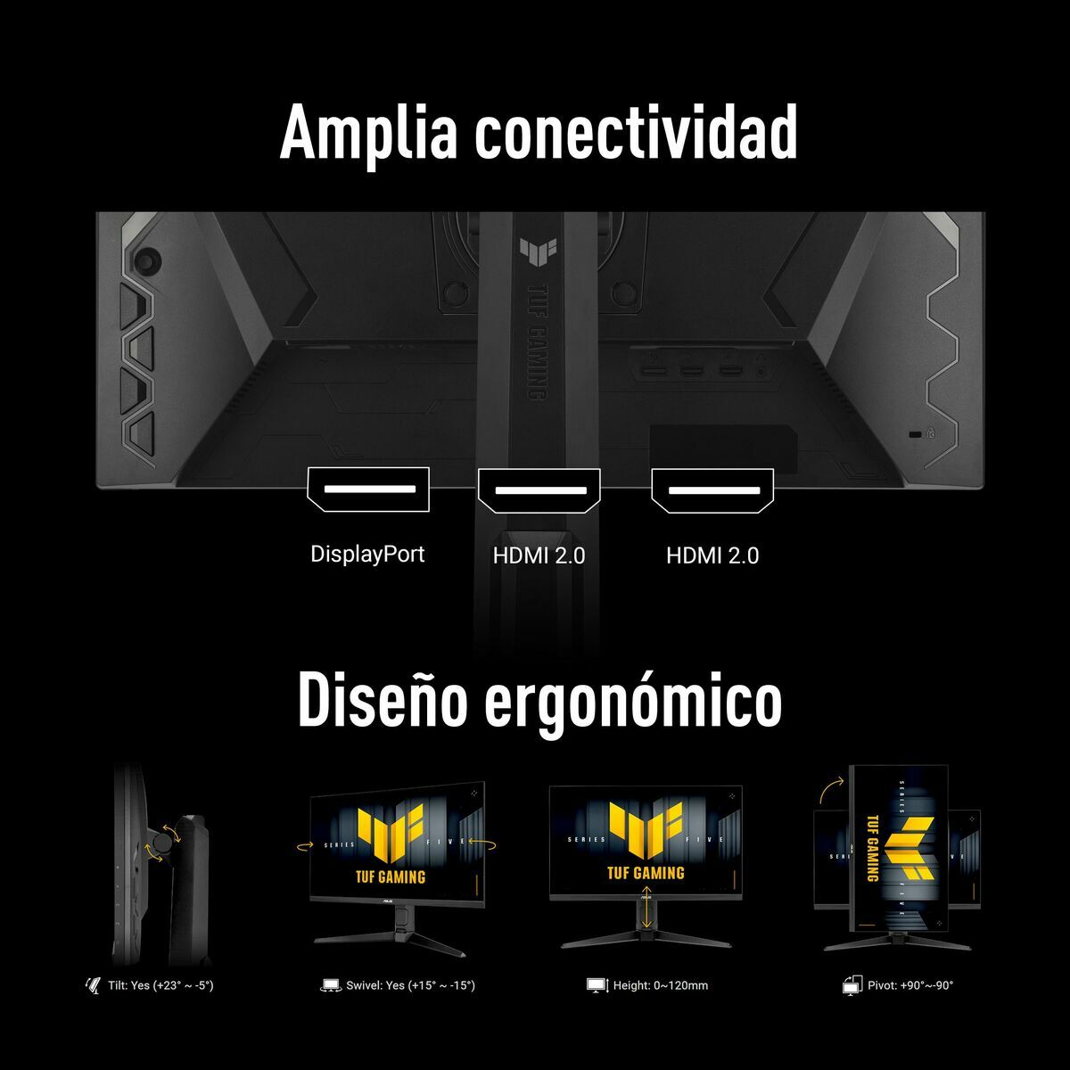 Monitor Gaming Asus 90LM0C20-B01171 Full HD 27"