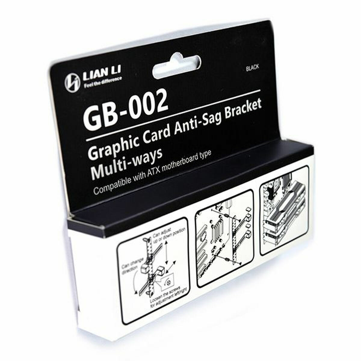 Soporte para Tarjetas Gráficas Lian-Li GB-002 Negro 3600 W