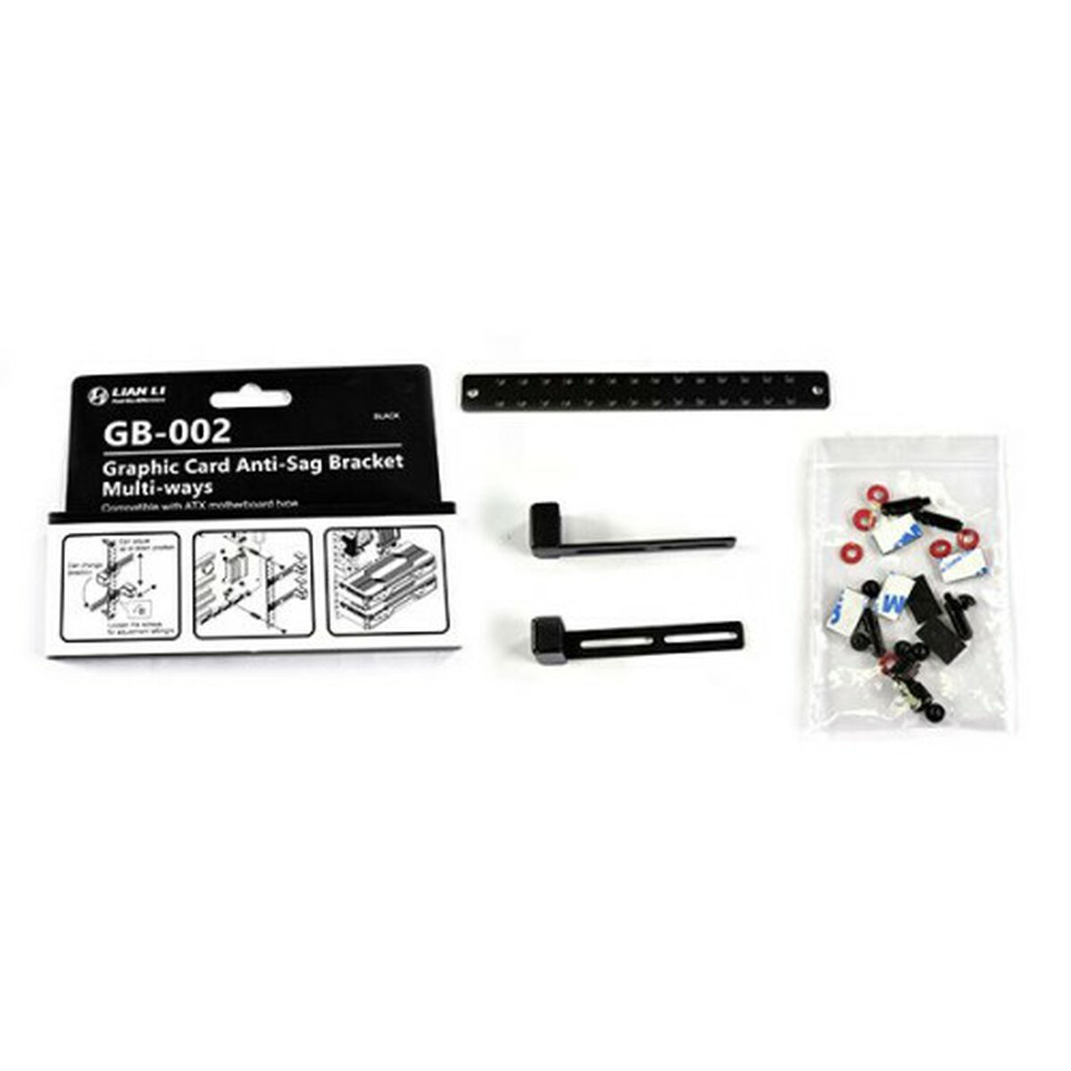 Soporte para Tarjetas Gráficas Lian-Li GB-002 Negro 3600 W