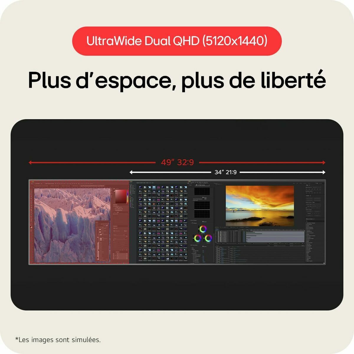 Monitor LG 49U950A-W 49"