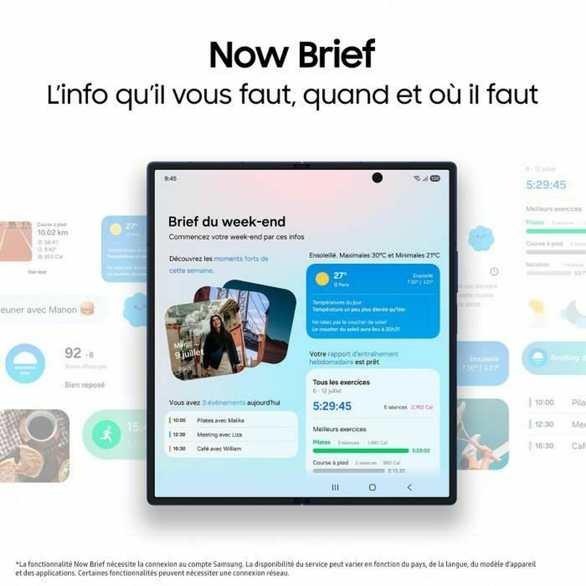 Smartphone Samsung SM-F966BDBCEUB 6.9" 512 GB 12 GB RAM Azul