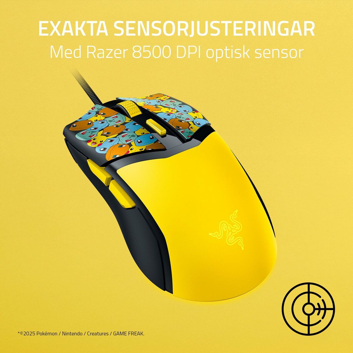 Ratón Razer RZ01-04650400-R3M1 Negro 8500 dpi