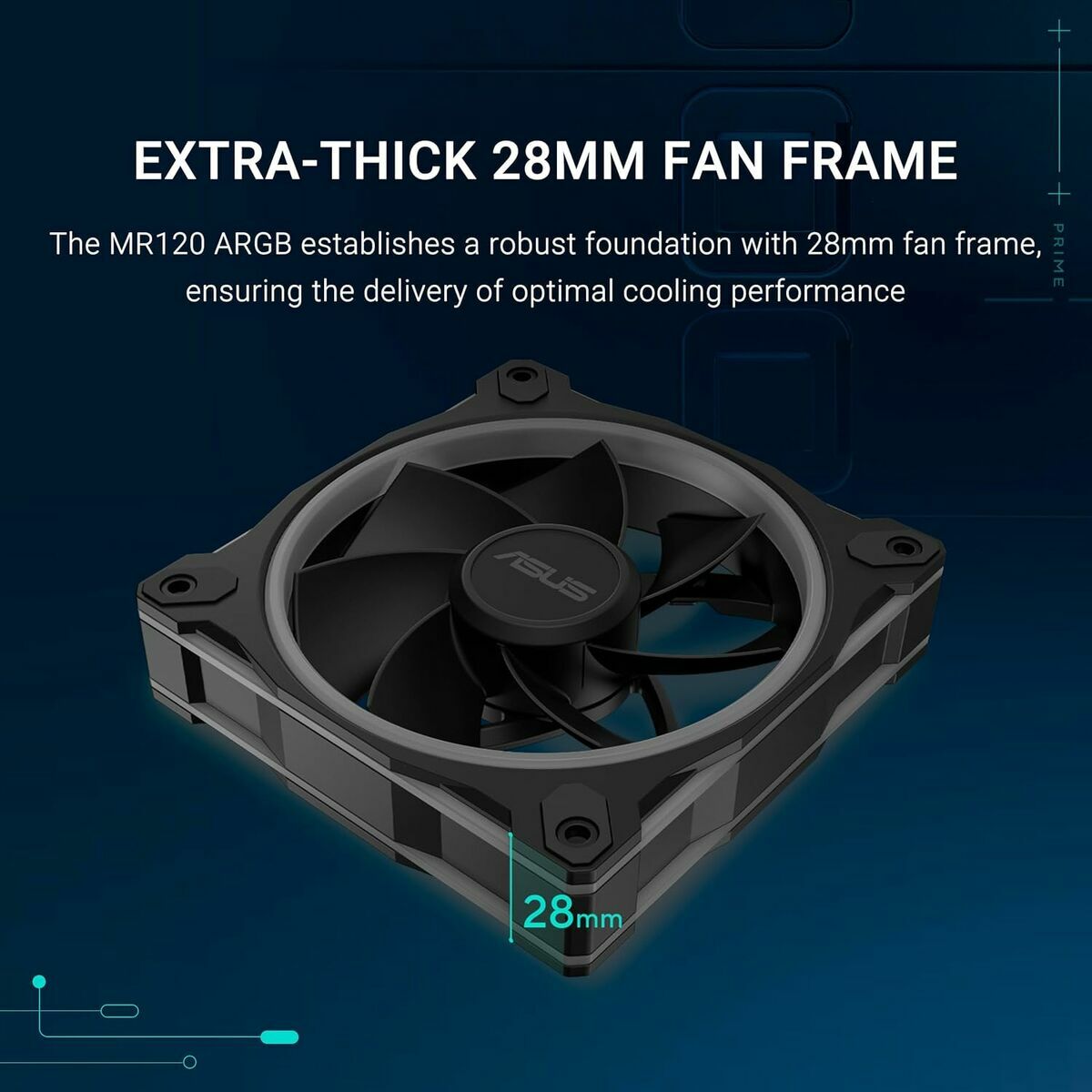 Ventilador de Caja Asus 90DA00L0-B09020 Negro