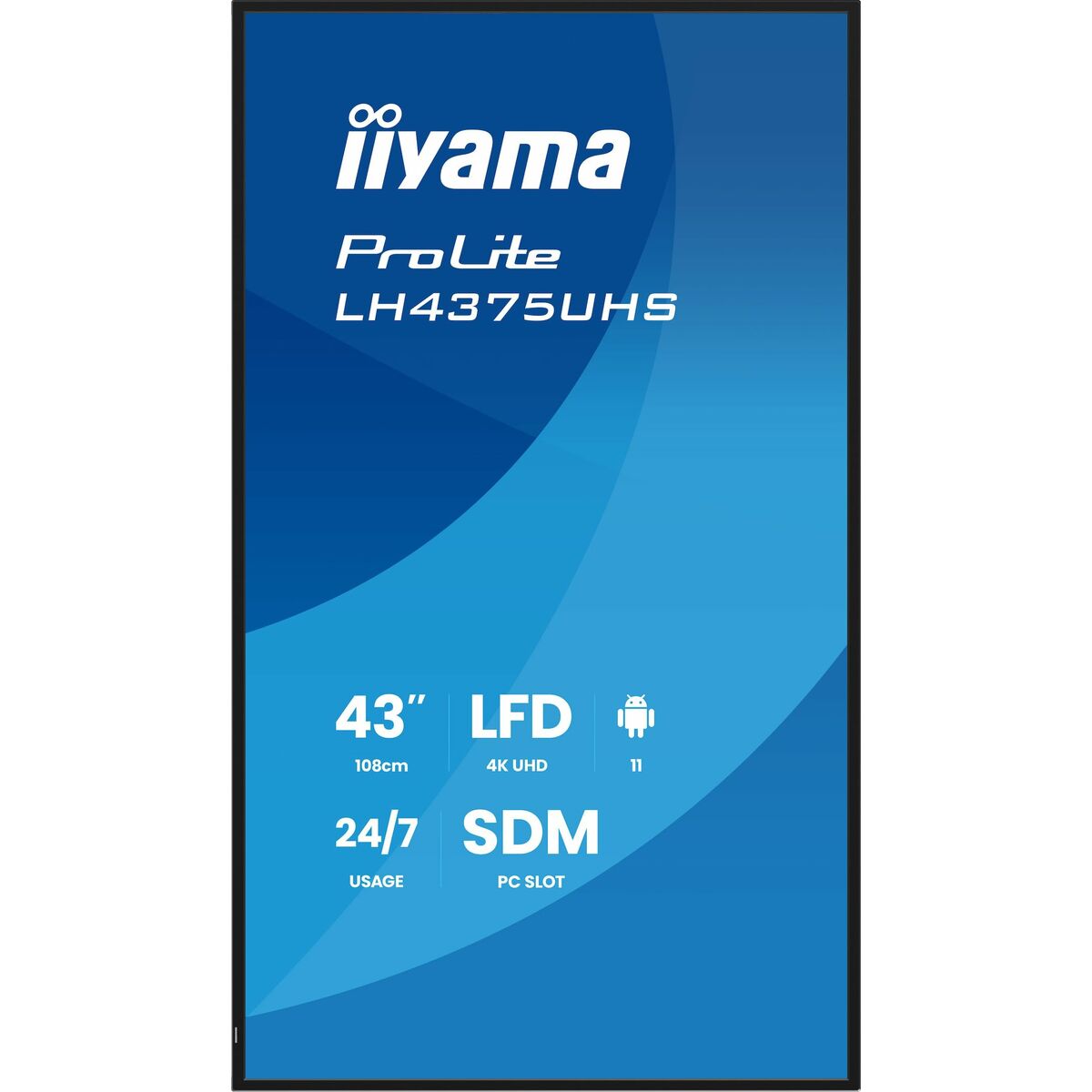Monitor Iiyama LH4375UHS-B2AG 43" 4K Ultra HD LCD
