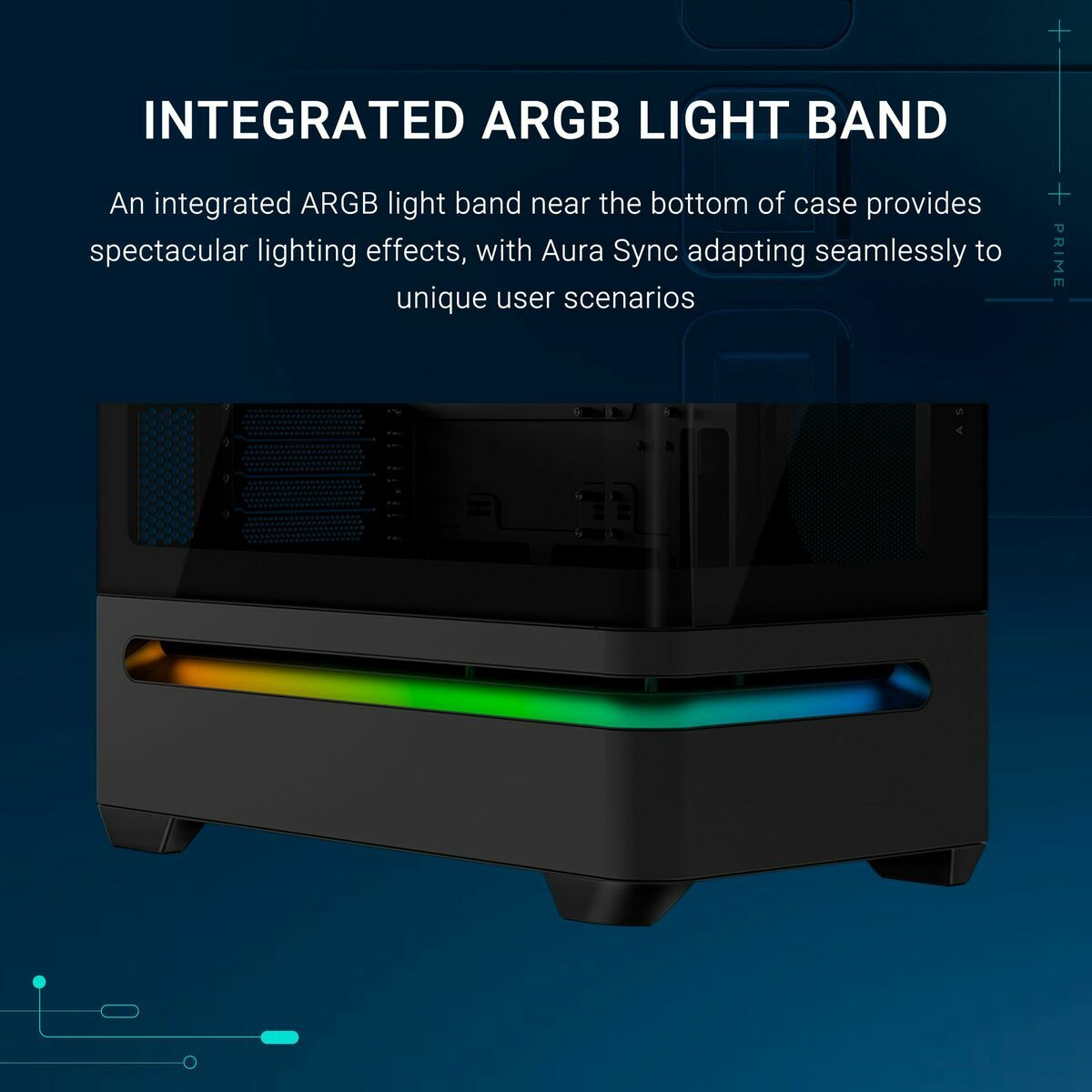 Caja Semitorre ATX Asus 90DC00P0-B19000 Negro