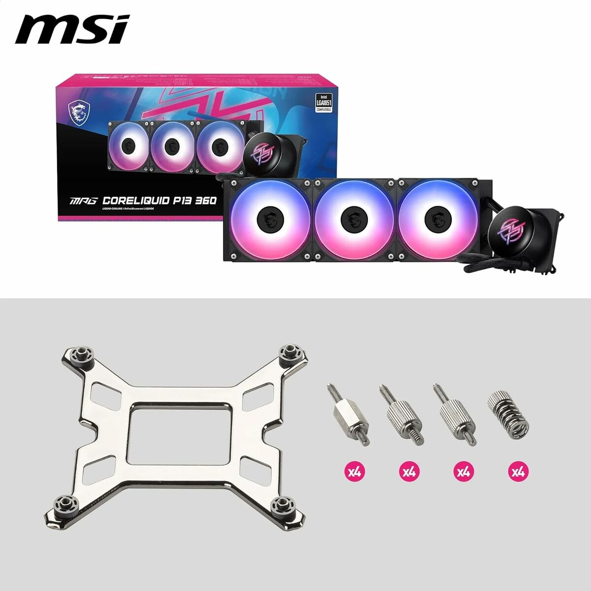 Kit de Refrigeración Líquida MSI 306-7ZWGA11-L80
