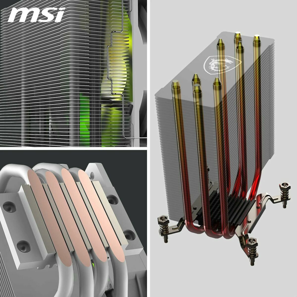 Ventilador de CPU MSI 306-7ZWHA21-L80