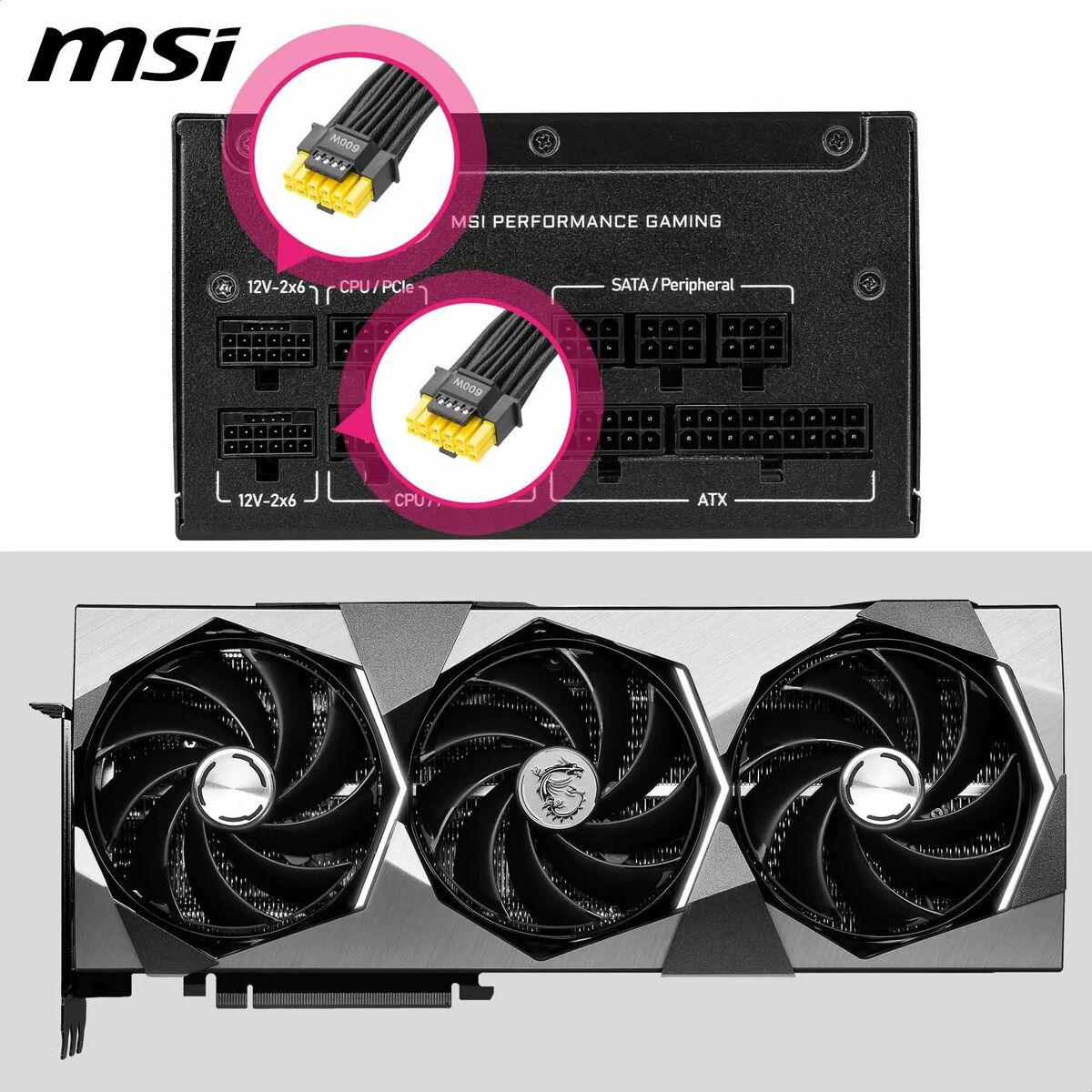 Fuente de Alimentación MSI 306-7ZPFX11-CE0 80 Plus Gold ATX