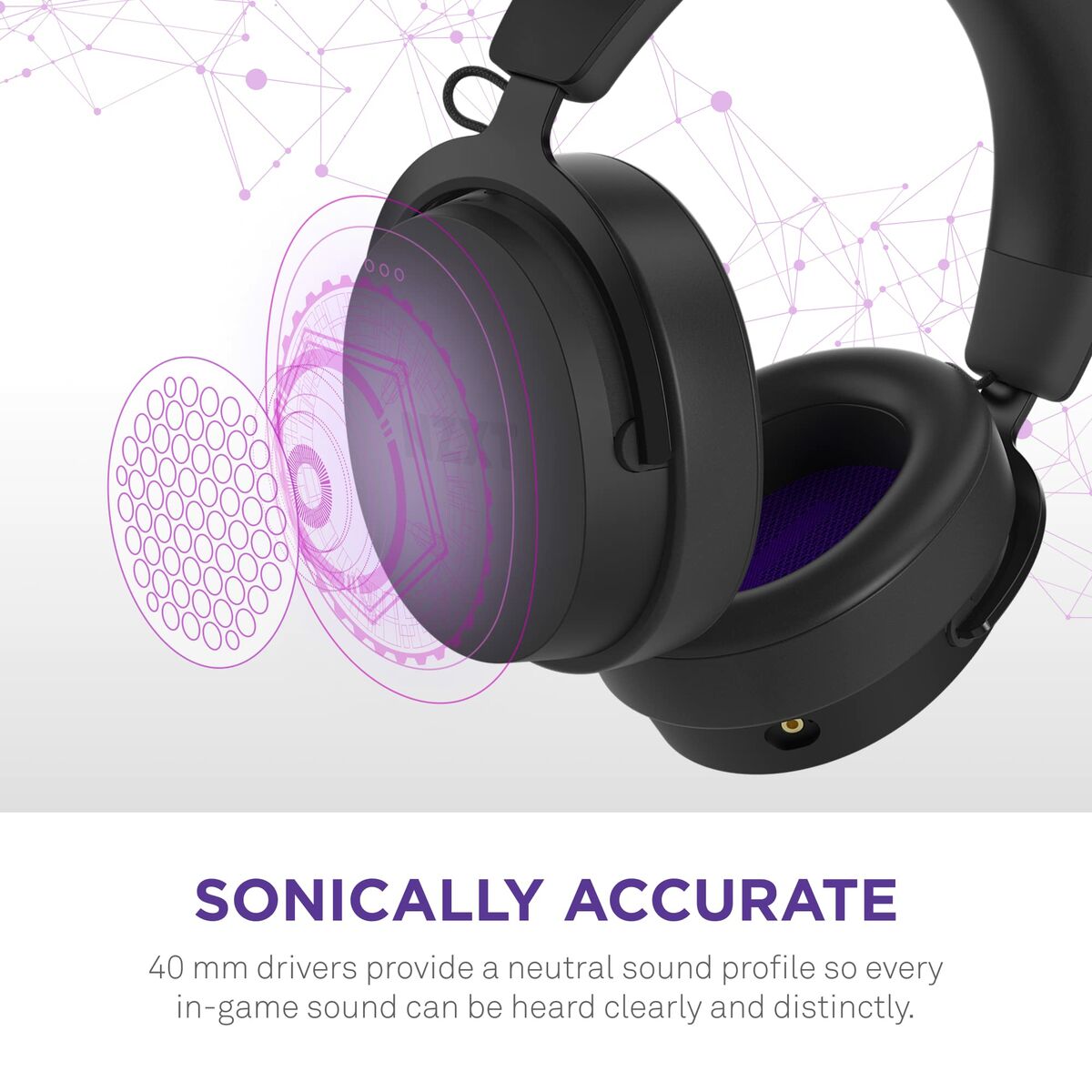 Auriculares NZXT AP-WCB40-B2 Negro