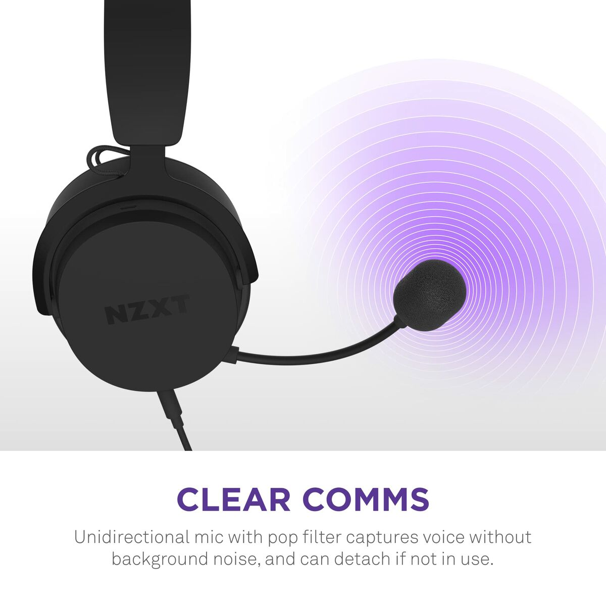 Auriculares NZXT AP-WCB40-B2 Negro