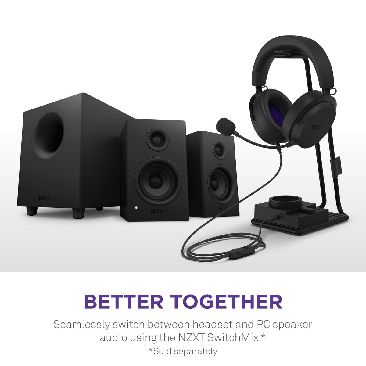 Auriculares NZXT AP-WCB40-B2 Negro