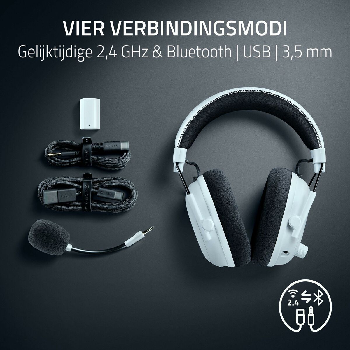 Auriculares Razer RZ04-05400200-R3M1 Blanco