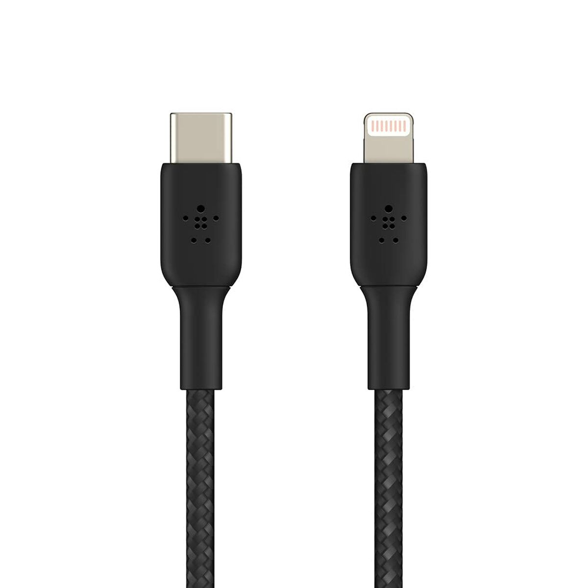 Cable USB-C a Lightning Belkin CAA004BT2MBK Negro 2 m