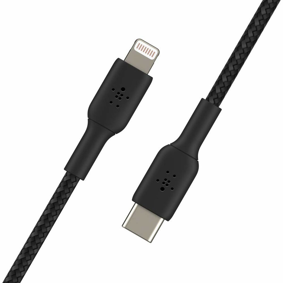 Cable USB-C a Lightning Belkin CAA004BT2MBK Negro 2 m
