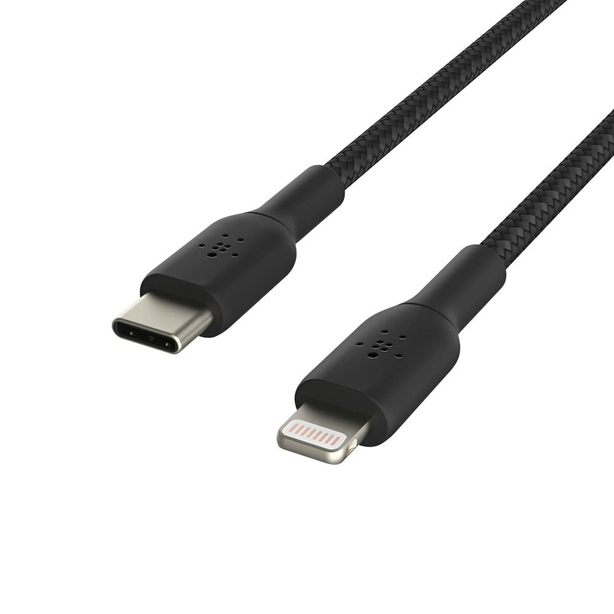 Cable USB-C a Lightning Belkin CAA004BT2MBK Negro 2 m