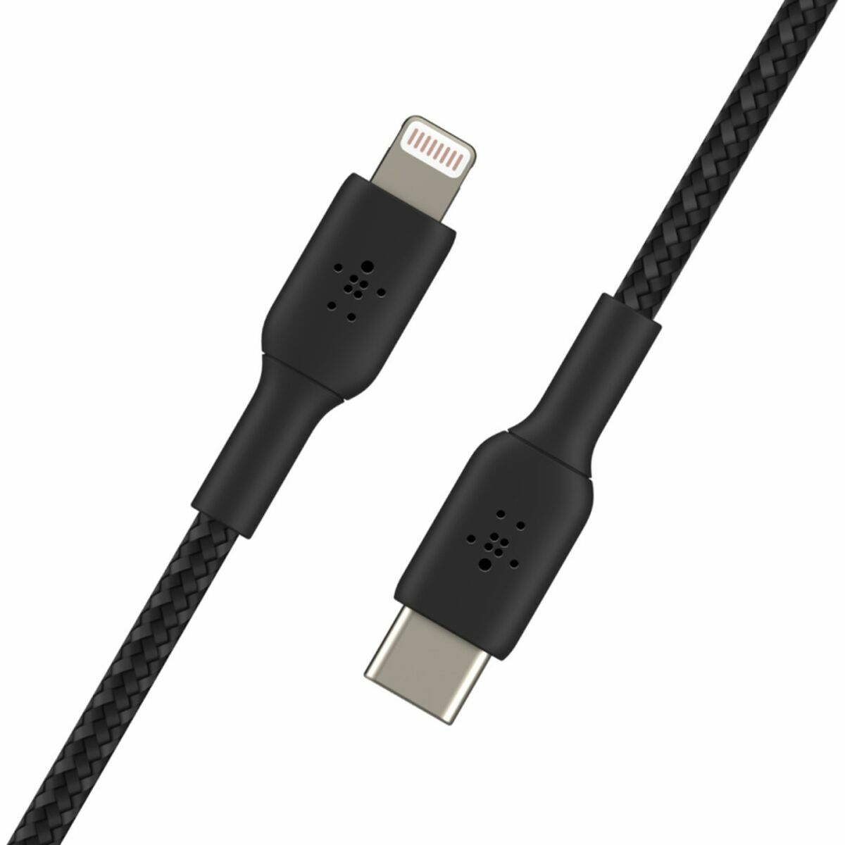 Cable USB-C a Lightning Belkin CAA004BT2MBK Negro 2 m