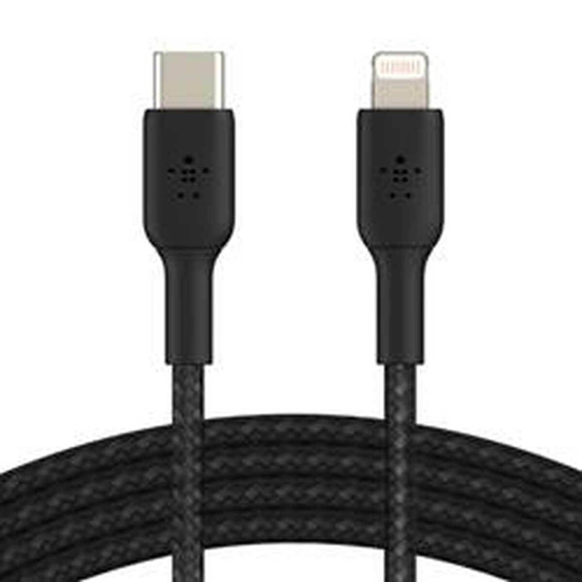 Cable USB-C a Lightning Belkin CAA004BT2MBK Negro 2 m
