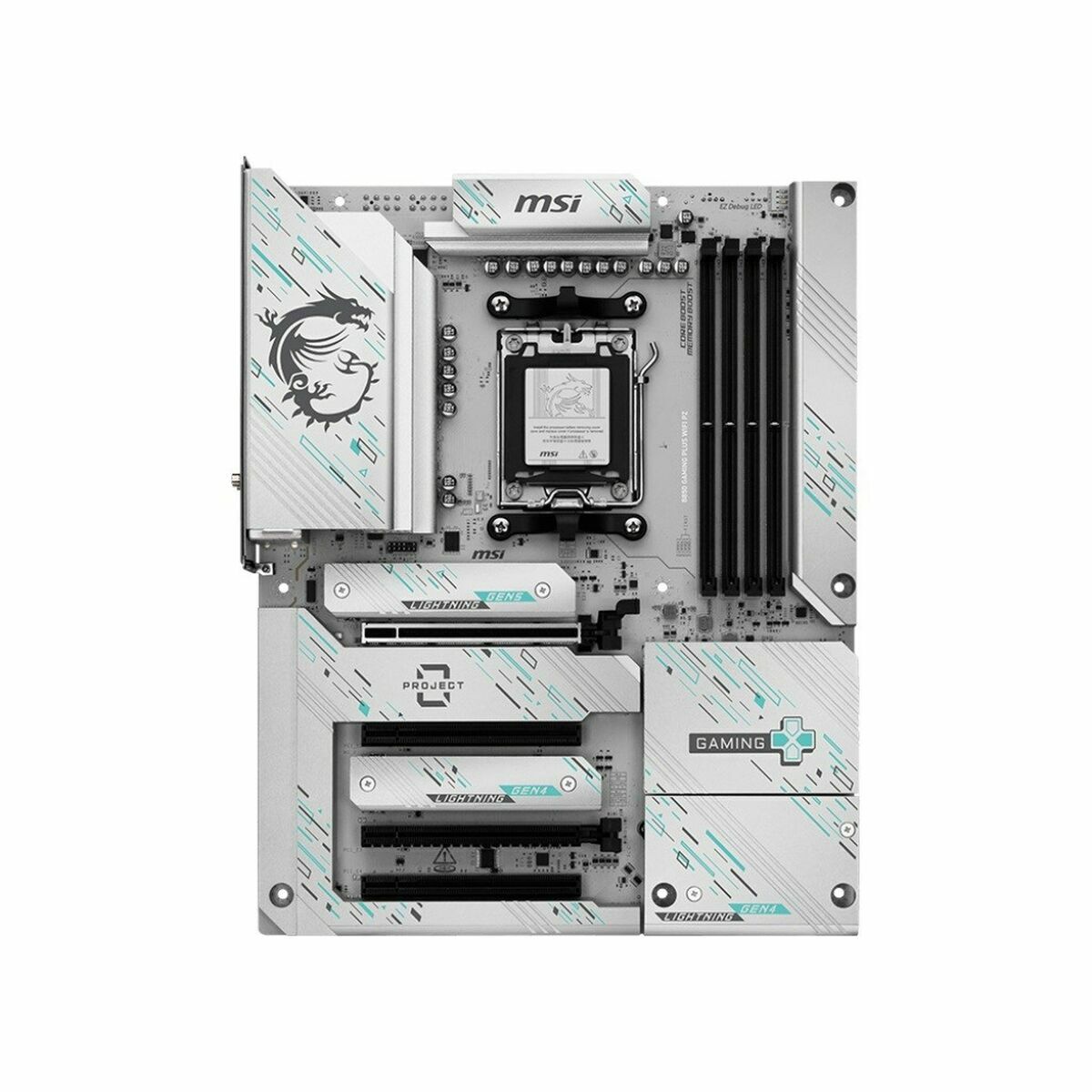 Placa Base MSI B850 GAMING PLUS WIFI PZ AMD B850 AMD AM5