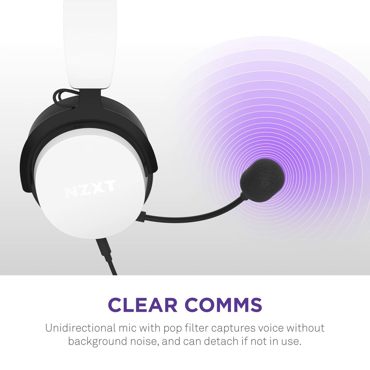 Auriculares NZXT AP-WCB40-W2 Blanco